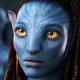 Zoe Saldana in the first Avatar.